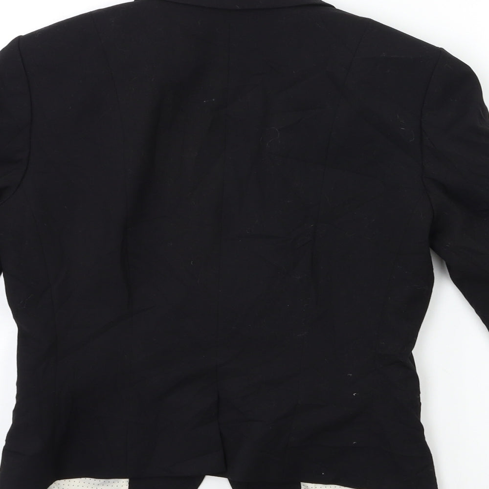 H&M Womens Black   Jacket Blazer Size 6