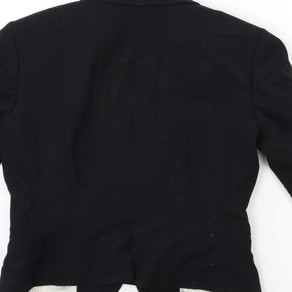 H&M Womens Black   Jacket Blazer Size 6