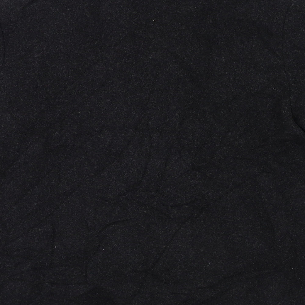 Womens UK Size 10 BHS Black Overcoat