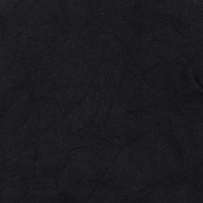 Womens UK Size 10 BHS Black Overcoat