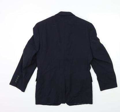 Mens UK Size 34 Preworn Regular Blue Suit Jacket