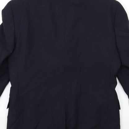 Mens UK Size 34 Preworn Regular Blue Suit Jacket