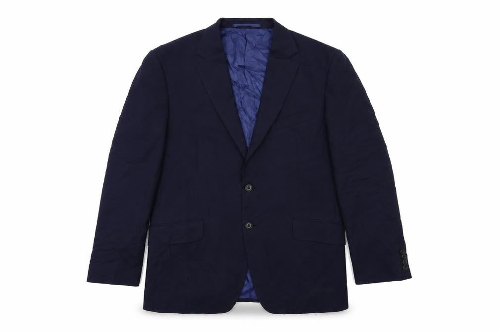 Marks & Spencer Mens Blue   Jacket Suit Jacket Size 40