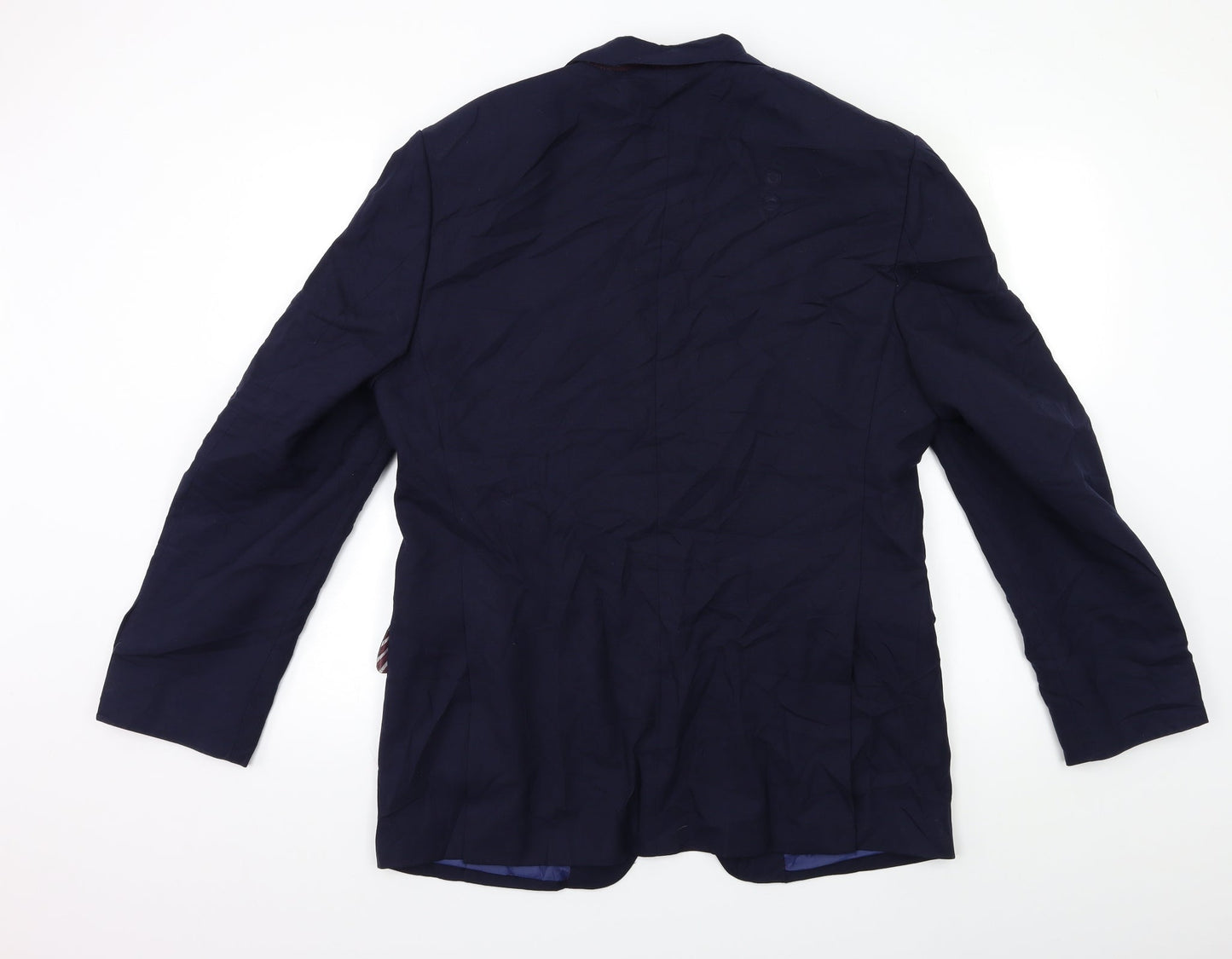 Mens UK Size 40 Marks and Spencer Regular Blue Suit Jacket