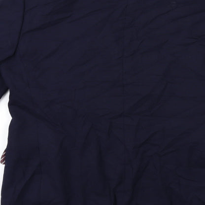Mens UK Size 40 Marks and Spencer Regular Blue Suit Jacket