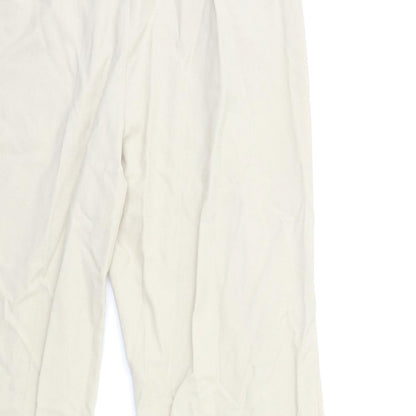 Womens UK Size 34 in SLIMMA Regular Fit  Beige Trousers