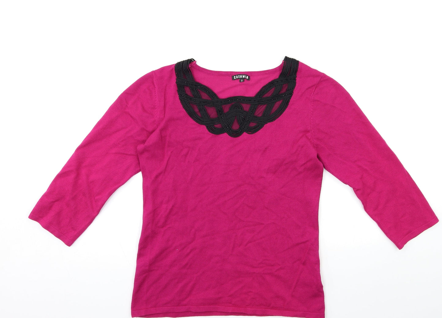 Casamia  Womens Pink   Pullover Jumper Size S
