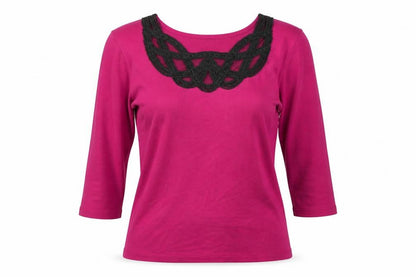 Casamia Womens Pink Pullover Jumper Size S