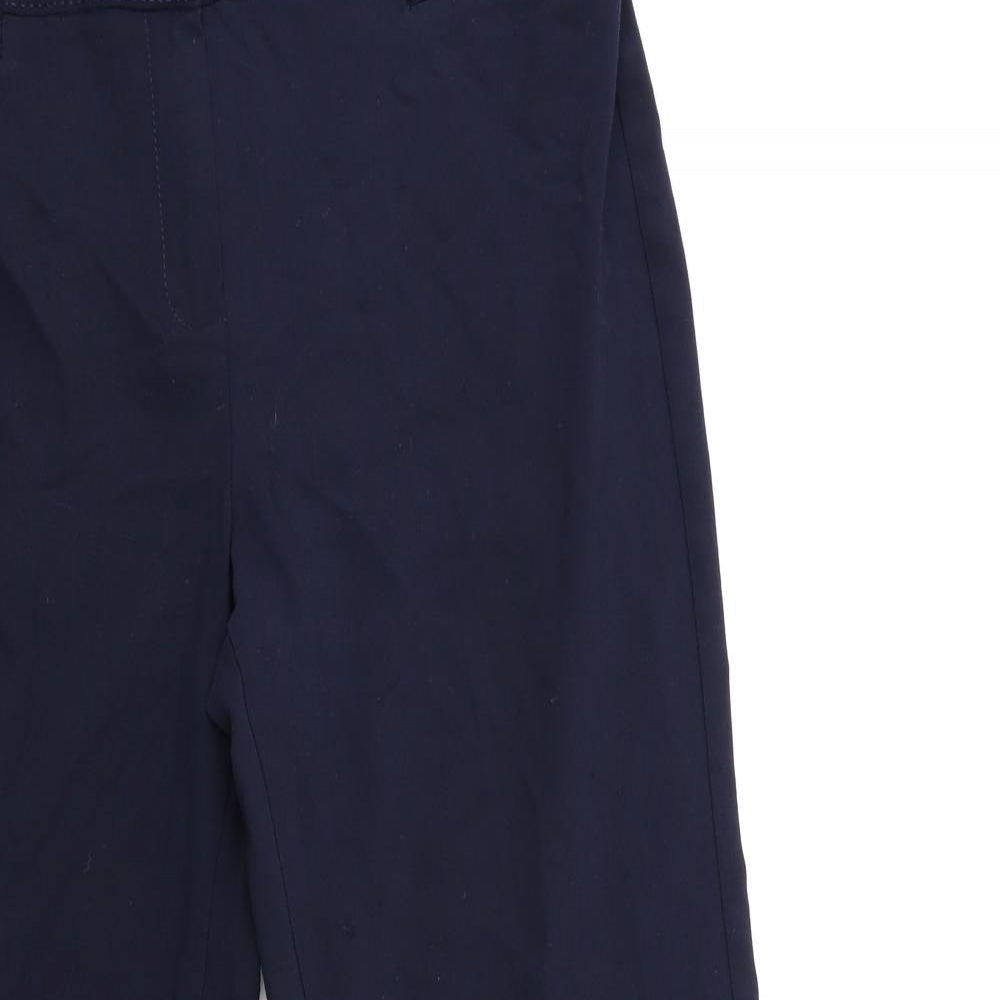 Womens UK Size 30 in Preworn Regular Fit  Blue Trousers