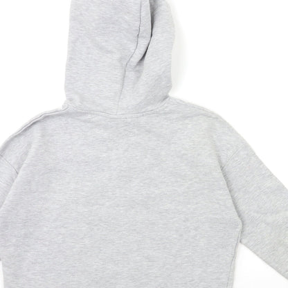 New Look Girls Grey   Pullover Hoodie Size 12 Years