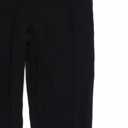 Womens UK Size 14 Jumper Regular Fit  Black Trousers