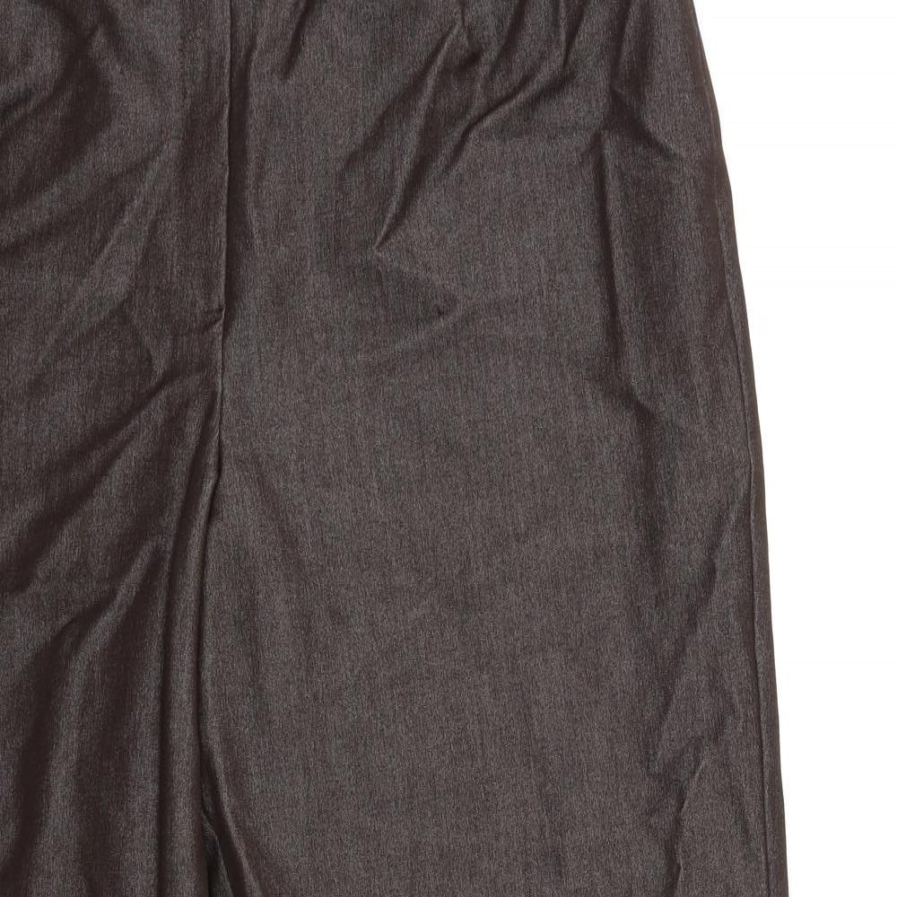 Studio Womens Brown   Trousers  Size 16 L34 in