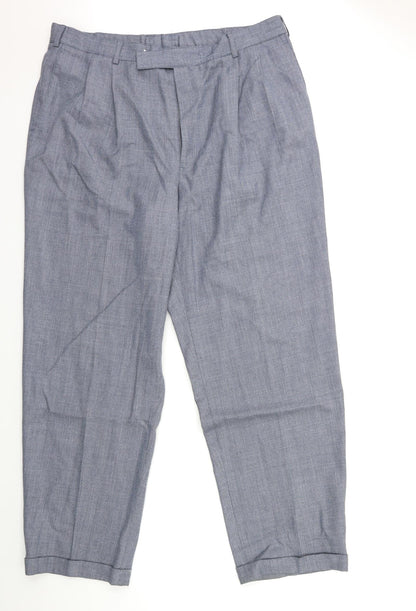 Womens UK Size 38 in Preworn Regular Fit  Grey Trousers