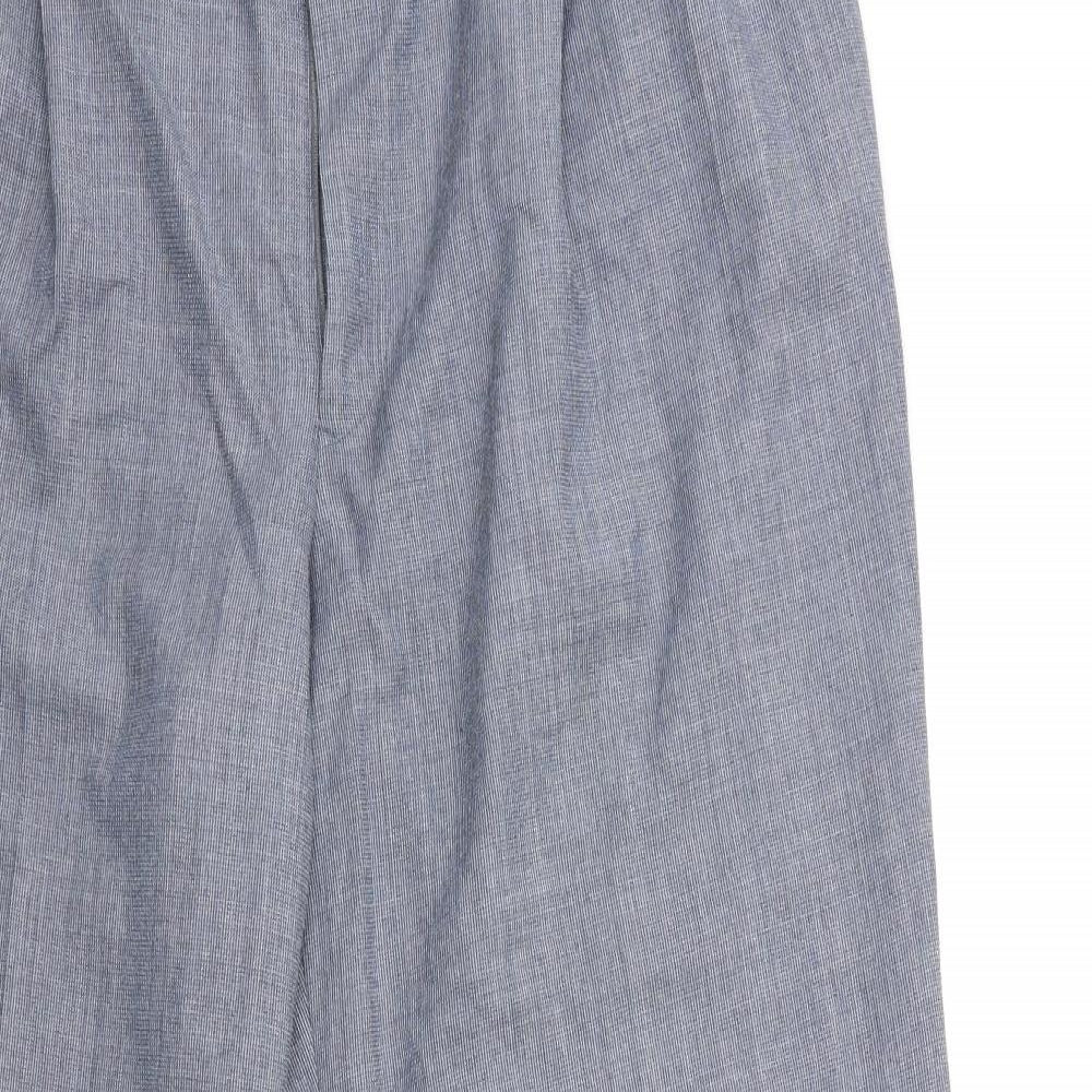 Womens UK Size 38 in Preworn Regular Fit  Grey Trousers