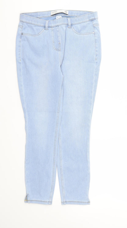 NEXT Womens Blue   Skinny Jeans Size 10 L25 in