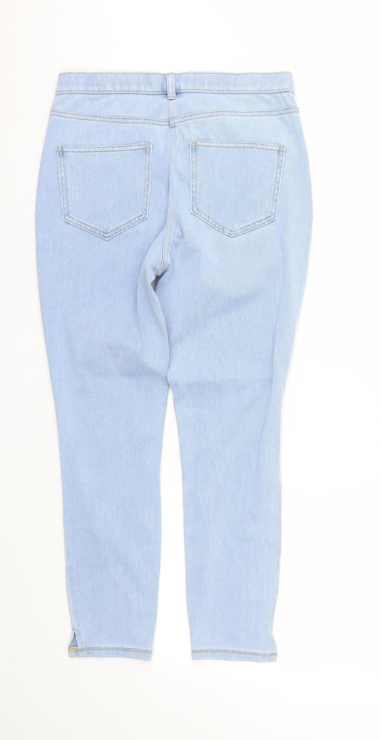 NEXT Womens Blue   Skinny Jeans Size 10 L25 in