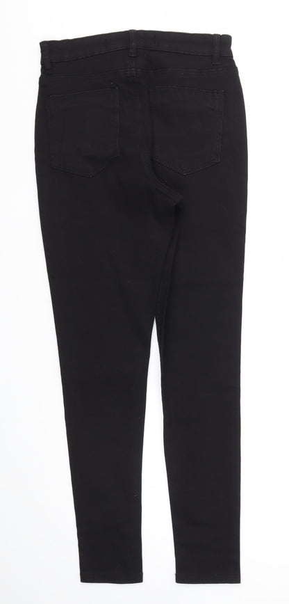 Lucy Womens Black   Skinny Jeans Size 12 L27 in