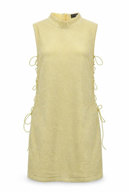 Missguided Womens Gold   A-Line  Size 10