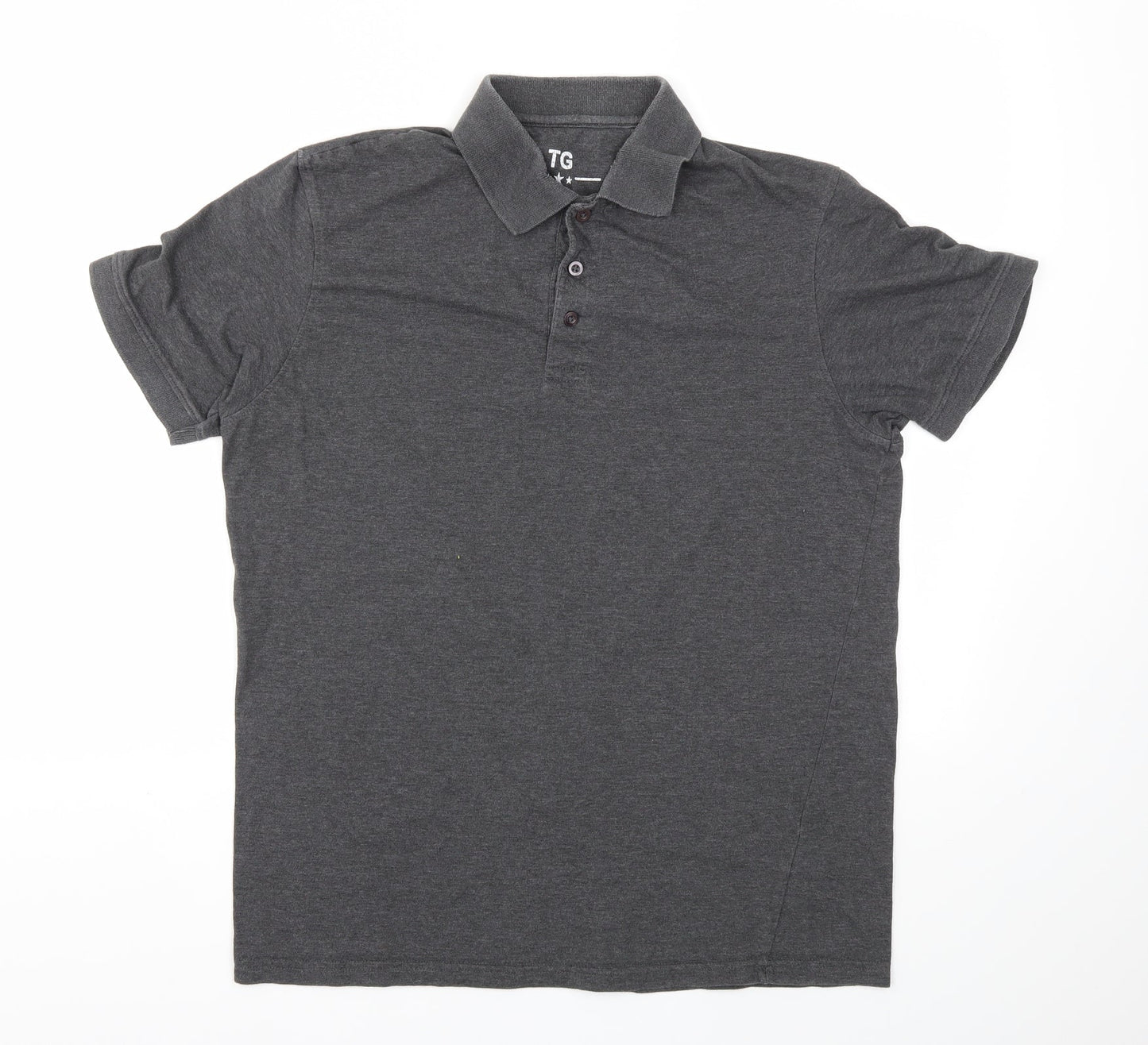 TG Mens Grey    Polo Size M
