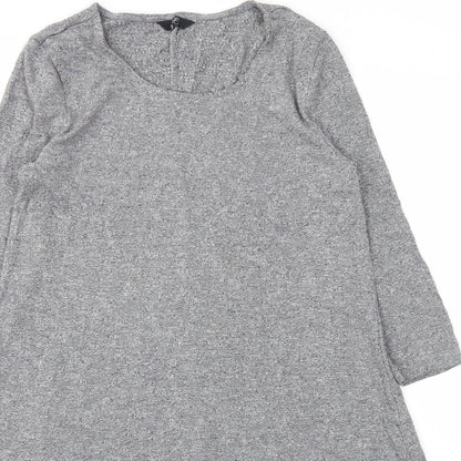 F&F Womens Grey   Fit & Flare  Size 10
