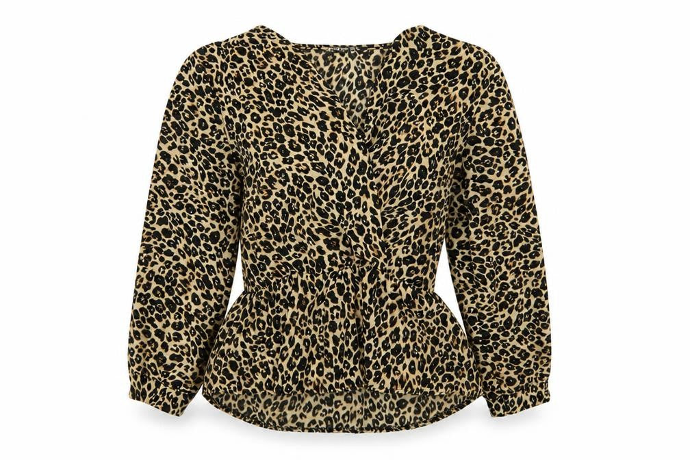 Womens UK Size 10 Boohoo Multicoloured Basic Blouse