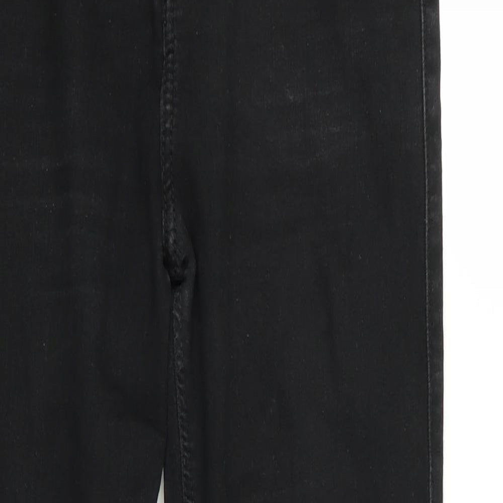 Topshop Womens Black   Skinny Jeans Size 28 in L28 in