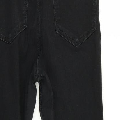 Topshop Womens Black   Skinny Jeans Size 28 in L28 in
