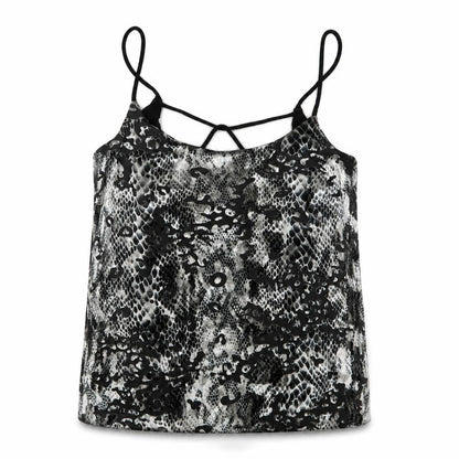 Womens UK Size 10 Topshop Multicoloured Basic Tank