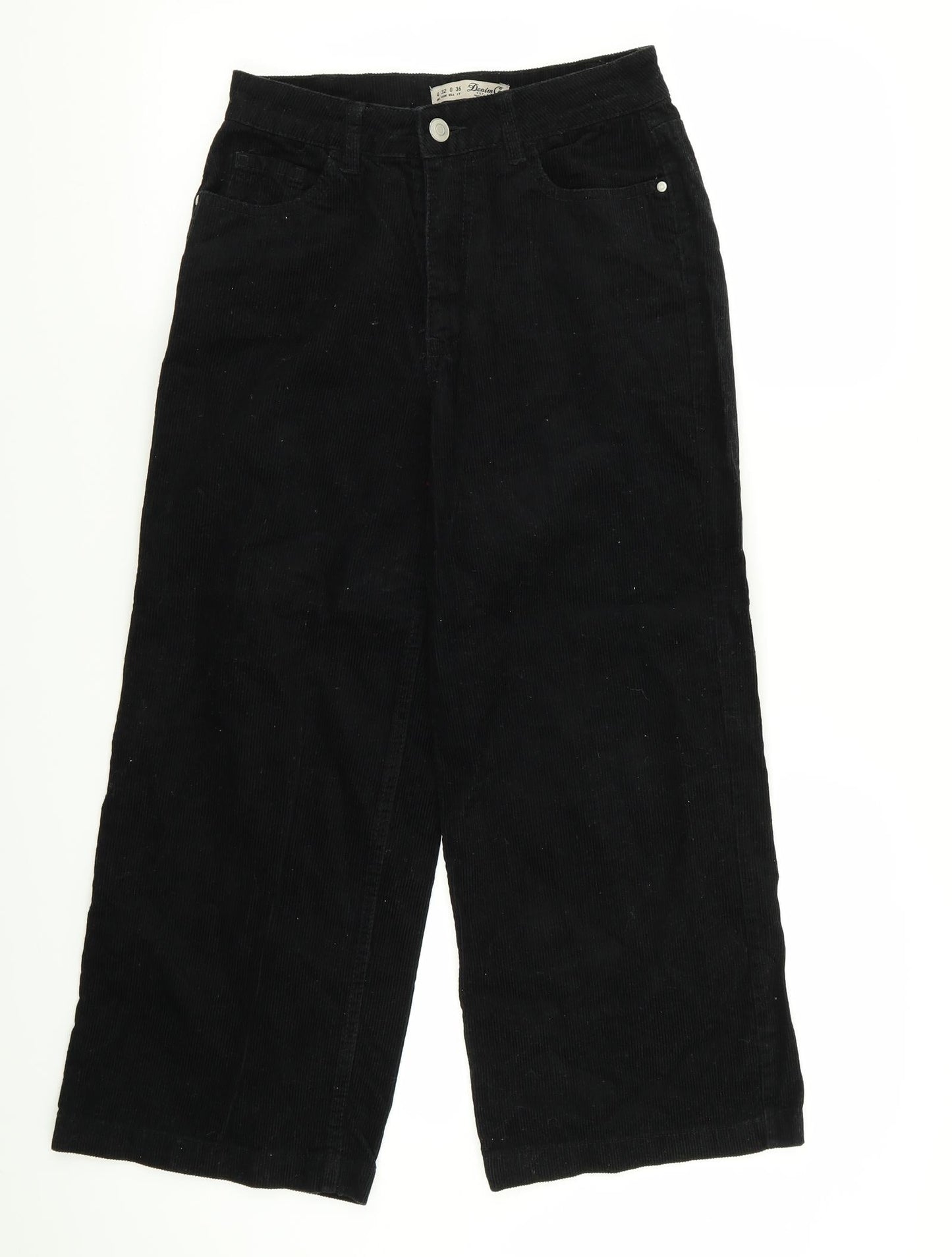 denim and co Womens Black   Straight Jeans Size 4 L24 in