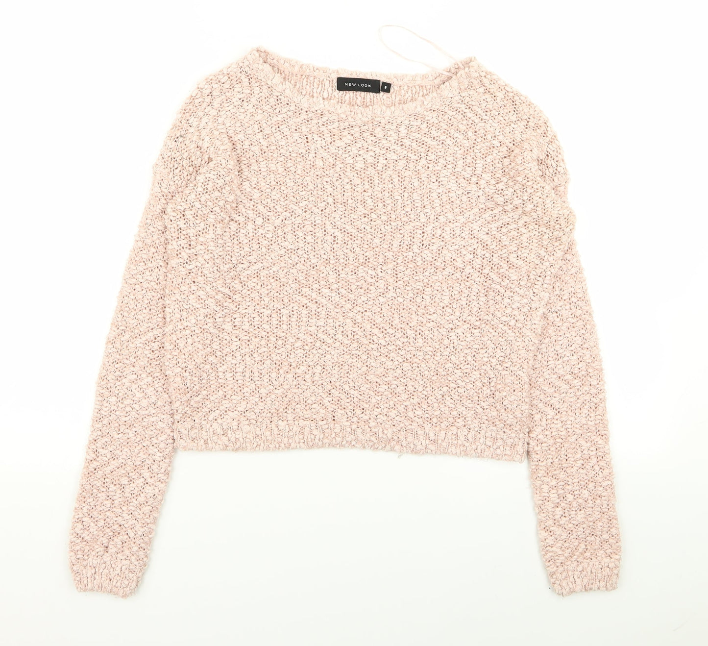 Womens UK Size 8 New Look Pink Pullover Jumper