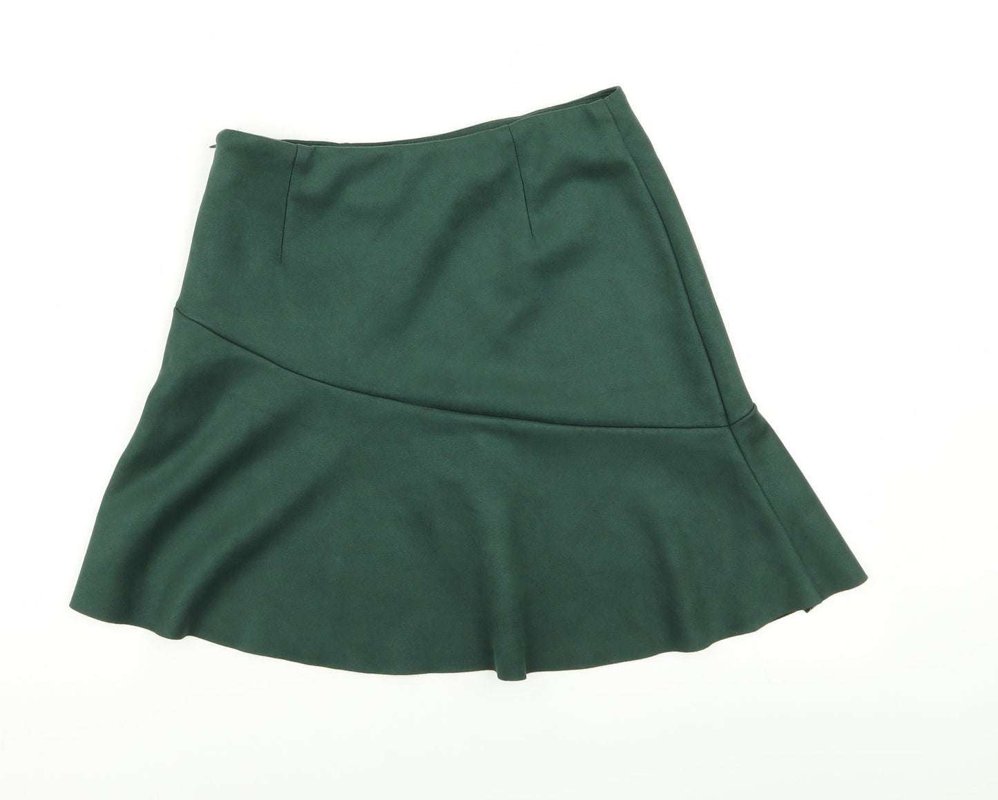 New Look Womens Green   Flare Skirt Size 10