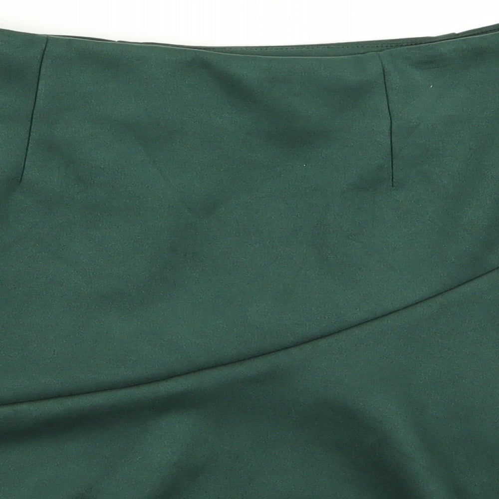 New Look Womens Green   Flare Skirt Size 10