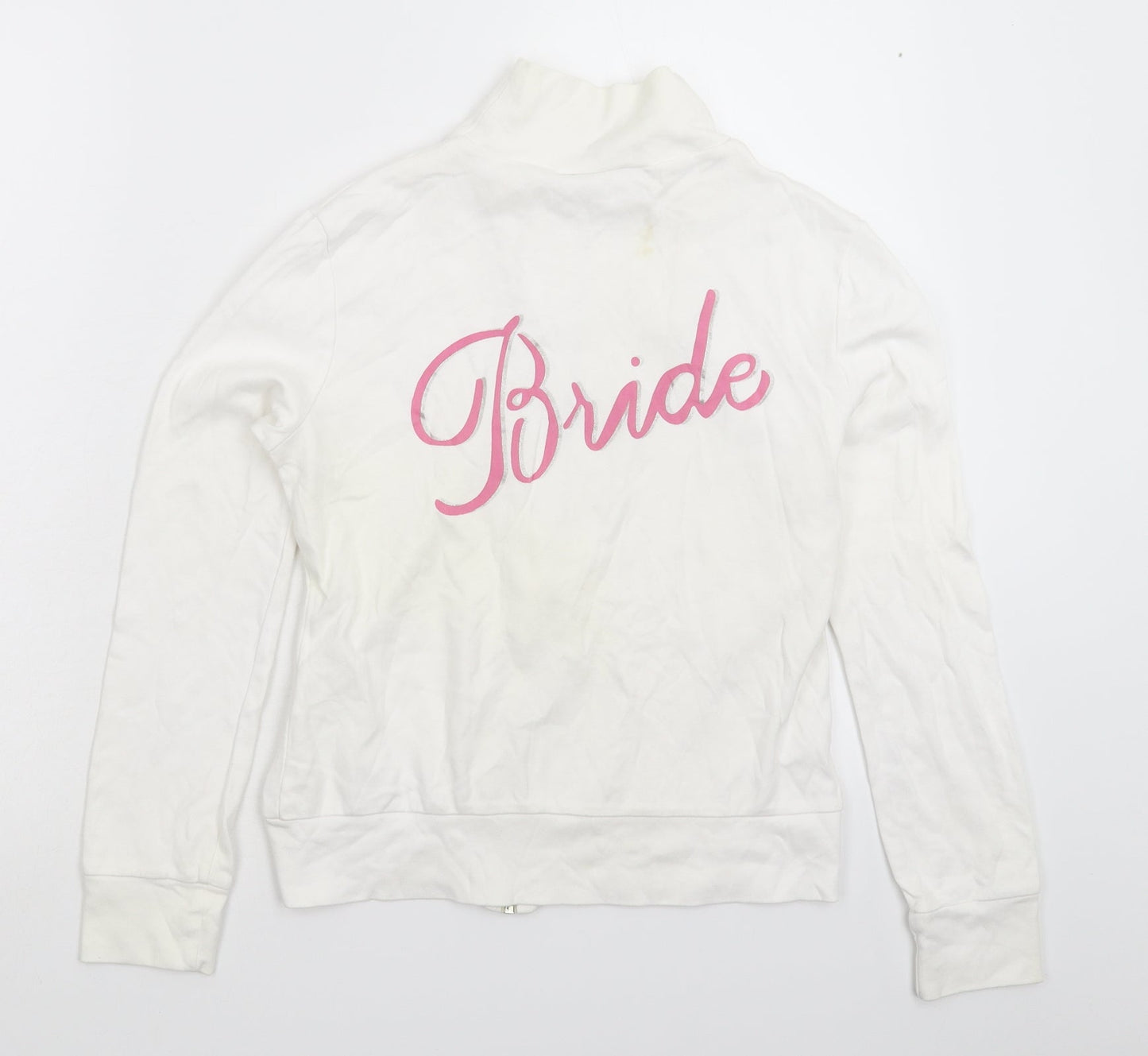 Confetti Womens White   Jacket  Size S