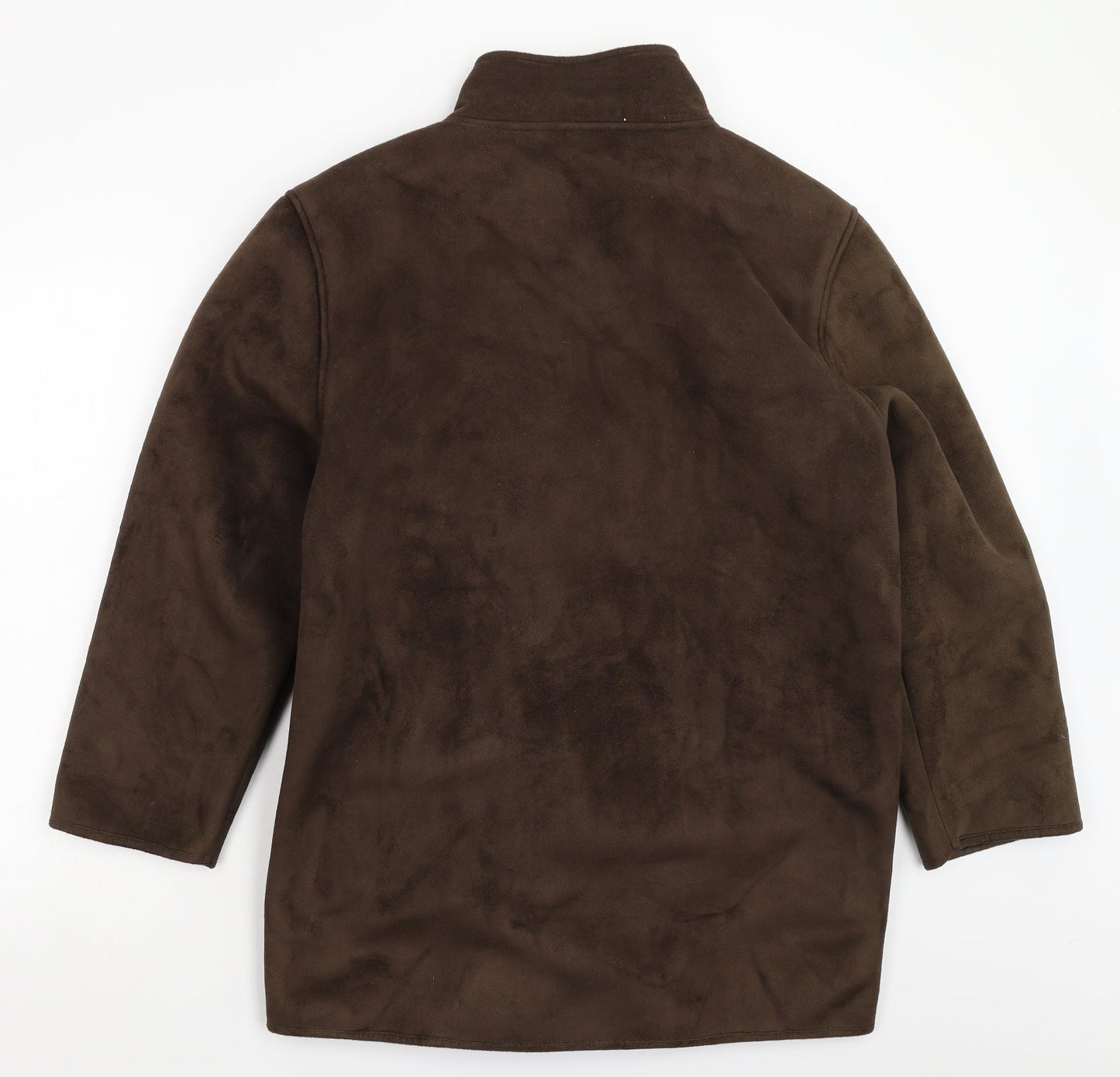 DASH Womens Grey   Overcoat Coat Size 14