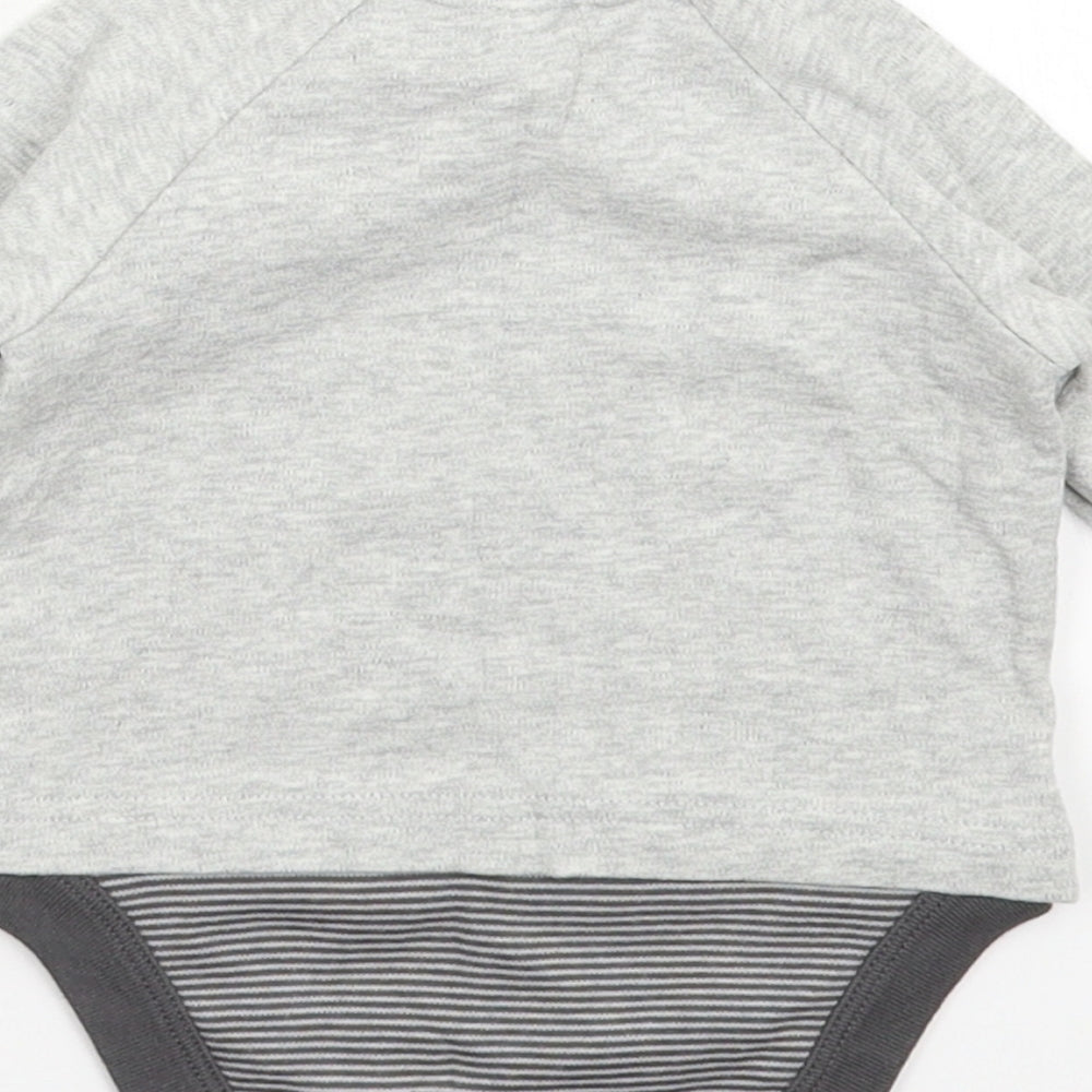 NEXT Baby Grey   Babygrow One-Piece Size 0-3 Months