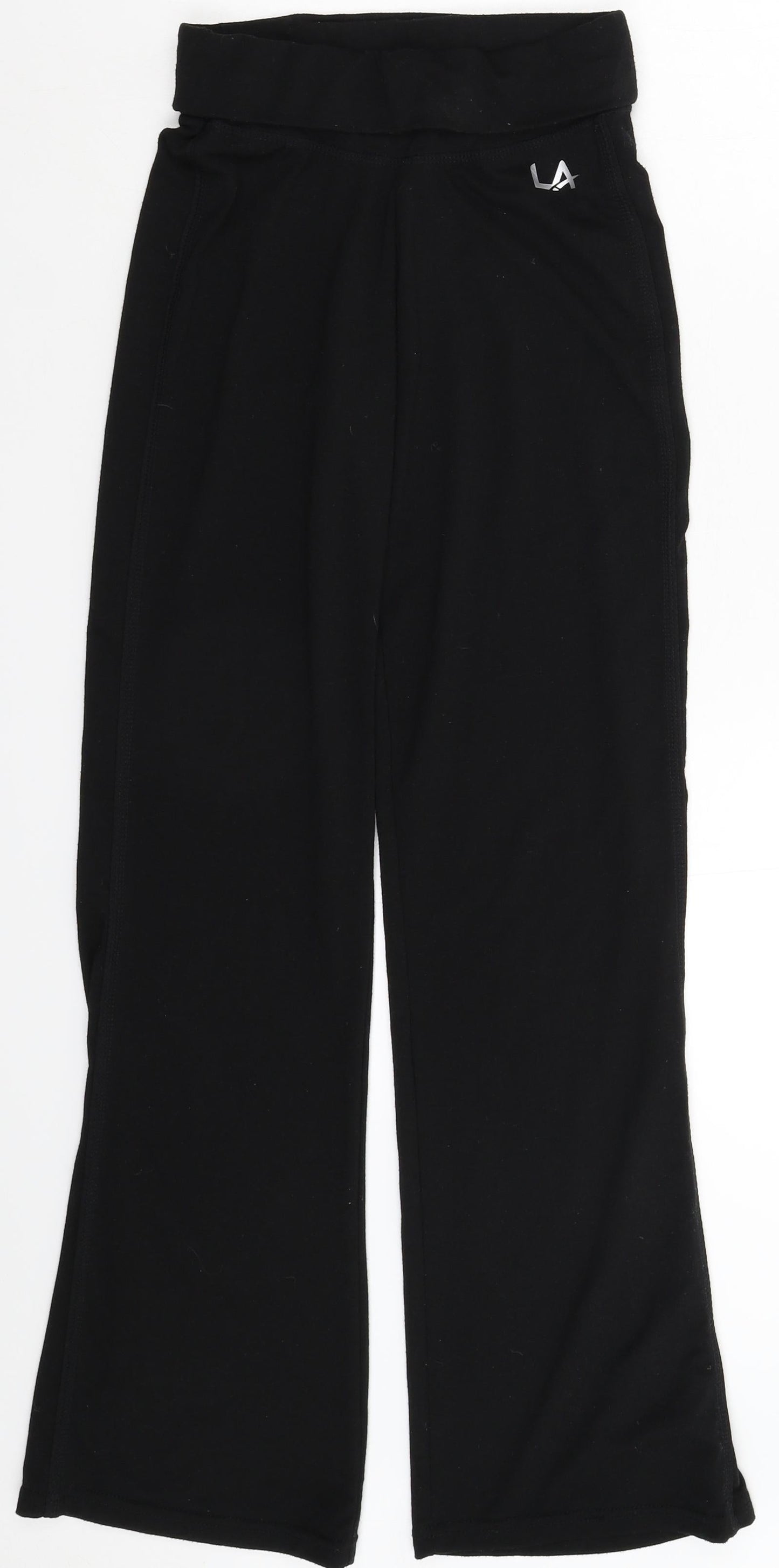 LA Gear Womens Black   Trousers  Size 8 L32 in
