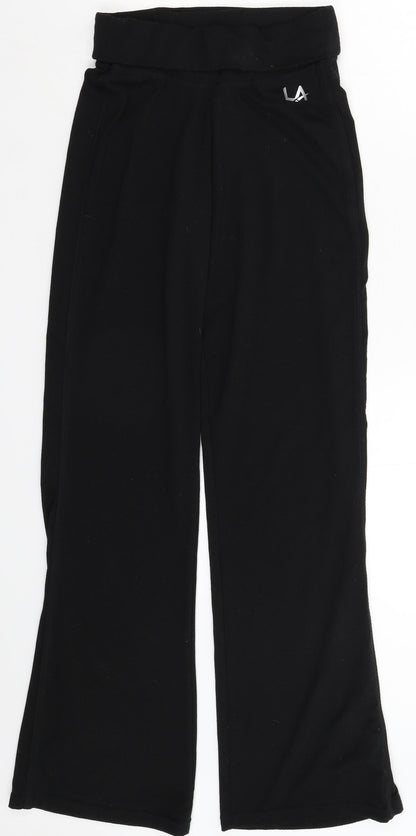 LA Gear Womens Black   Trousers  Size 8 L32 in