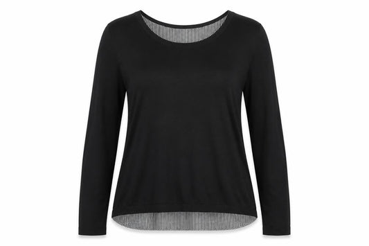 H&M Womens Black  Knit Pullover Jumper Size M