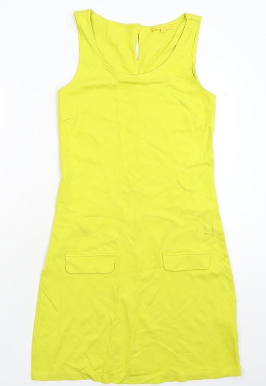 NEXT Womens Yellow   Bodycon  Size 8
