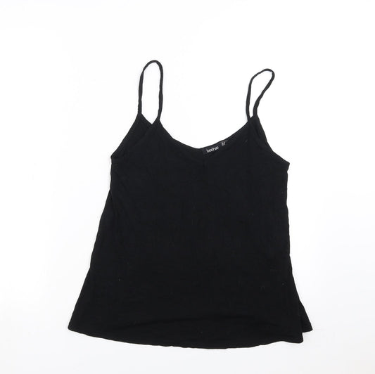 Boohoo Womens Black   Camisole Blouse Size 10
