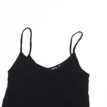 Boohoo Womens Black   Camisole Blouse Size 10