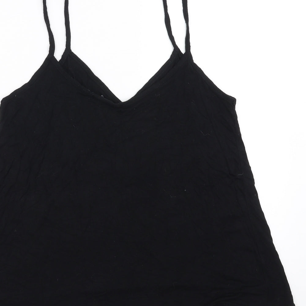 Boohoo Womens Black   Camisole Blouse Size 10