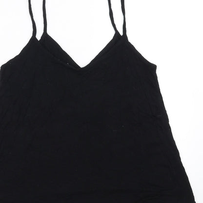 Boohoo Womens Black   Camisole Blouse Size 10