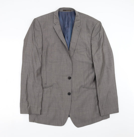 Mens UK Size 42 NEXT Regular Grey Suit Jacket