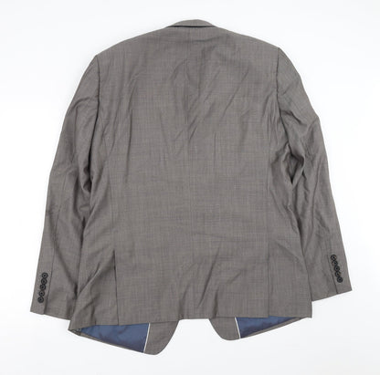 Mens UK Size 42 NEXT Regular Grey Suit Jacket