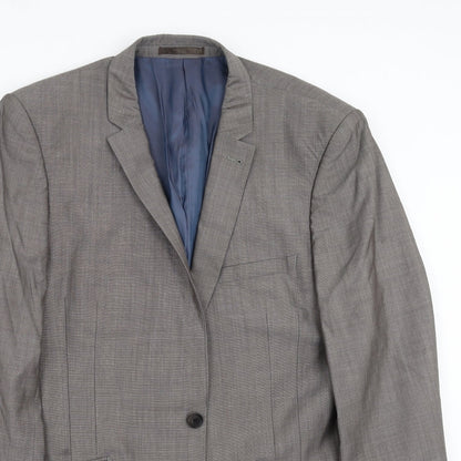 Mens UK Size 42 NEXT Regular Grey Suit Jacket