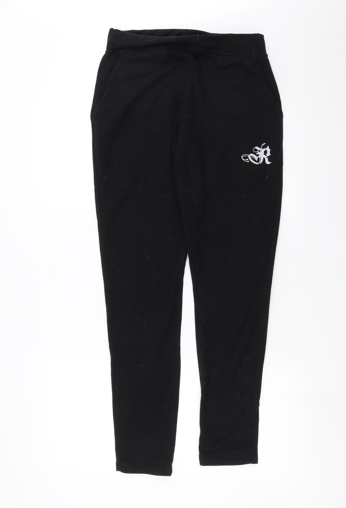 fnatic Womens Black   Jogger Trousers Size S L31 in