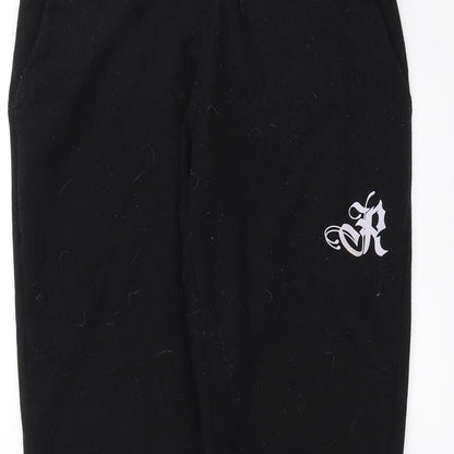 fnatic Womens Black   Jogger Trousers Size S L31 in