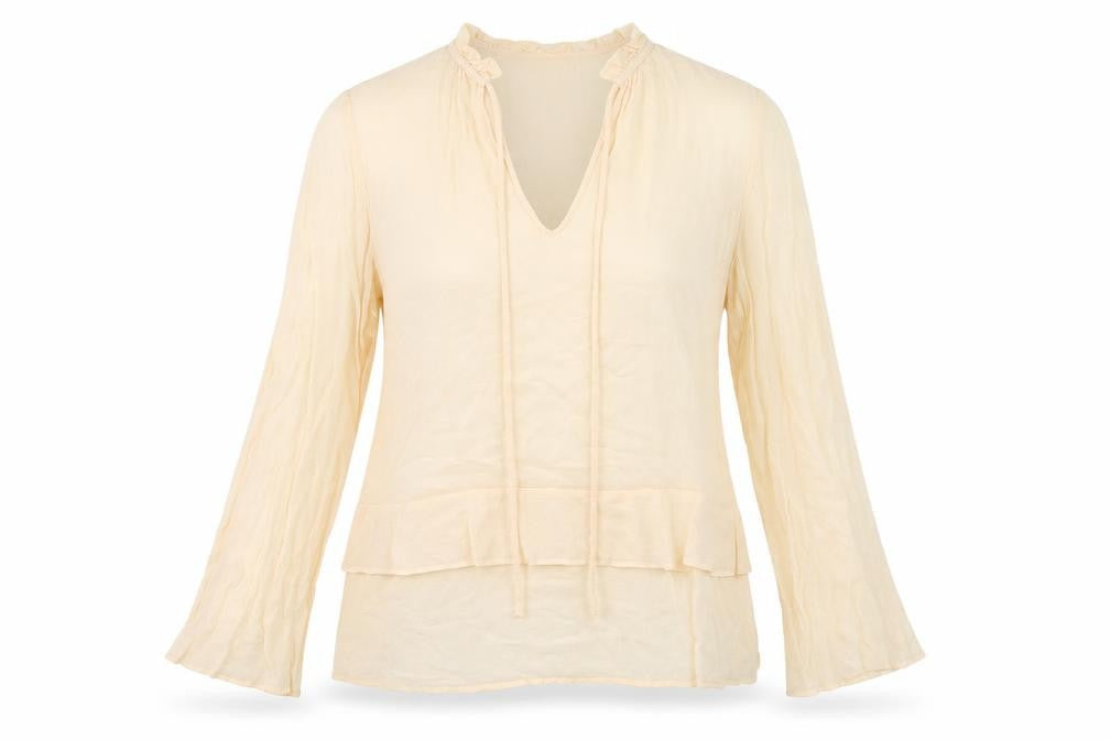 Marks and Spencer Womens Orange   Basic Blouse Size 12  - Peach colour