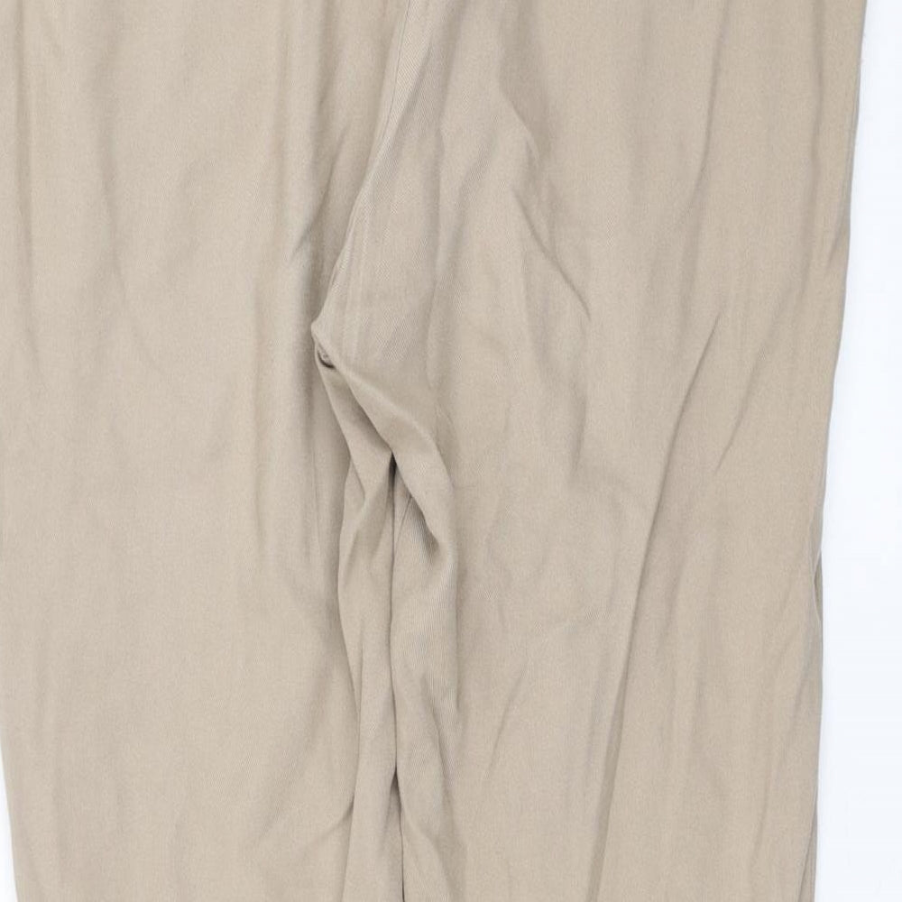 Womens UK Size 10 Dorothy Perkins Slim Fit  Beige Trousers